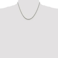 Sterling Silver West Virginia U. XL Emajl Privjesak ogrlica