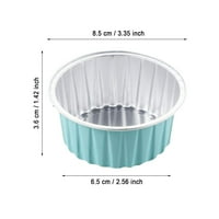 Wofedyo Kuhinjski uređaji za višekratnu aluminijske čaše za više od aluminija Aluminijska folija za pratnju zračnih frizura A 10 * 10 * 10