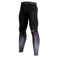 Muškarci Kompresioni Sportske hlače Yoga Tajice Honeds Trčevi pantalone za trening teretane