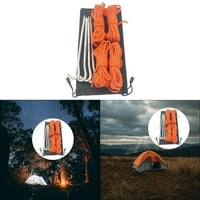 Momak linija šator kabela sa podešavanjem zatezanjem za pribor za ruksak narandžasta
