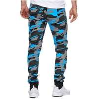 Muške teretne hlače, kamuflažnu vrhove dno jogging dno pantalone za slobodno vrijeme sportske pantalone Jogger Streetwear sa pamučnom tkaninom