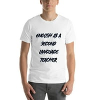 Engleski kao drugi jezični učiteljski stil kratkih rukava pamučna majica od nedefiniranih poklona