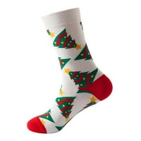 Božićne čarape za žene i muškarce čarape Ispis čarapa Pokloni pamučne duge smiješne čarape za žene Novelty