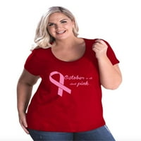 - Ženska majica plus veličine, do veličine - oktobar sve o raku