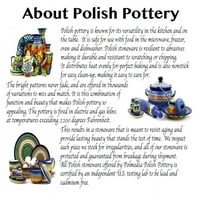 Polmedia poljski Pottery Stoneware čajnik