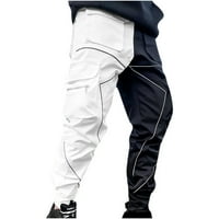 Frostluinaine teretne hlače za muškarce Muškarci Novi povremeni džepni kombinezoni labavi ravni noge