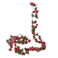 Umjetni cvijet umjetni božur vinova vinova loza Garland viseći svilenu vinovu loze za vjenčani luk zabava