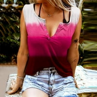Olinvenn ženski ljetni seksi tasteri split v majica zvona izreza sa otvorenim cipelama Ležerne prilike