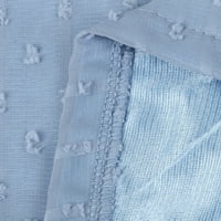 Yuwull Womens Ljetni vrhovi Casual Dressing Short rukav Summer Loot Lable Fit Bluzes Comfy Mekani tunički