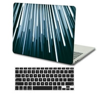 Kaishek tvrda futrola samo za - otpustite stari MacBook Pro 15 bez dodira bez CD-ROM-a USB-C + crni