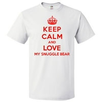 Budite mirni i volite moju snažnu medvjeđe majicu Funny TEE poklon