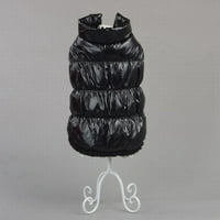 Aosijia PET dolje pamučna jakna zadebljane podstavljene pse, vodootporne zime tople pse kaputi odjeća s