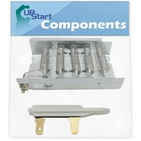 Sušilica za grijanje i zamjena termičkih osigurača za Ropar RES7648EN - Kompatibilan sa i grijač Element i termalni osigurač - Upstart Components Brand