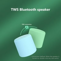 Farfi Mini prijenosni TWS Bluetooth 5. Zvučnik bežični stereo muzički putnik zvučnika