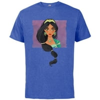 Disney Aladdin Akcija uživo Princess Jasmine Cameo Majica - Pamučna majica kratkih rukava za odrasle - Prilagođeno-kraljevsko heather