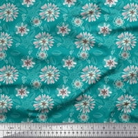 SIMOI CREPE svilena tkanina umjetnička cvjetna tiskana šivanje tkanina širom