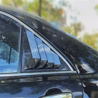 Izgled karbonskih vlakana Stražnji bočni prozor Louver Vunder Obrežite poklopac za Toyota Camry 07-11