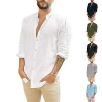 Muška majica s dugim rukavima, košulja za oblikovanje, posao, ležerna košulja, ljetna majica