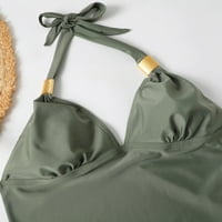 Plus size kupaći kostimi za kuhanje kupaći kostim za žene uz plažu odjeća Halter Hlače gore za žene