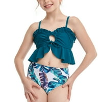 Ausyst Girls kupaći kostim i kćer Ispiši dva kupaće kostimu koja odgovara odjeću za kupaći kostim Ljetni