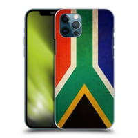 Dizajni za glavu Vintage zastave Južna Afrika Južnoafrička tvrdi slučaj Kompatibilan sa Apple iPhone