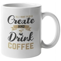 Kreirajte i pijte kafu, šalicu za kafu i čaj ili stvari za pića kofeina