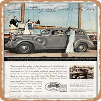 Metalni znak - Pontiac Četiri vrata Limuzina Vintage ad - Vintage Rusty Look