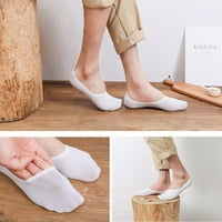 NSENDM MENS svile svilene čarape modne meke neklizajuće pamučne tanke ledene pseće sportske čarape debele vunene čarape čarape bijele boje