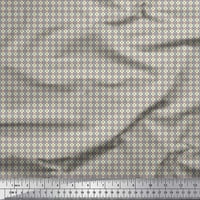 Soimoi svilena tkanina geometrijska mala štampana tkanina sa širokim dvorištem