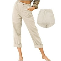 Akiihol ženske radne pantalone harem joga hlače za žene Hippie Boho Beach Print Plus