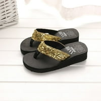 Ženski ljetni šljokice -Slip sandale s klizalom INDOR & vanjskim flip-flopsima Tuš za flip Flops ženske
