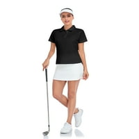 Ženske polovice za golf polo majice, golf odjeća okupljala lagana atletska ispisa tenis casual ljeto