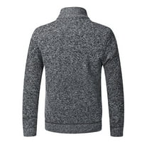 Džemper za muškarce Modni tisak dugih rukava Tors Regular Fit Pulover Classic Fall Outfits Dukserirt