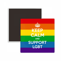 Rainbow Transgender Biseksualci zastava LGBT Square Cercas Frižider Magnet Chellsake Memento