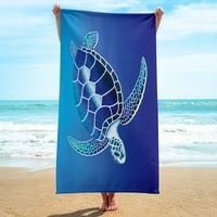 Cleance MicroFiber Beach ručnik Super lagani šareni ručnik za kupanje otporna na plažu višenamjenski