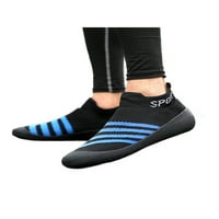 Zodanni Unise hodanje cipele na čarapima na čarapima TRIT Gornje čarape Cipele Muški stanovi Sports Neklizajući YOGA Crna plava 6. Žene