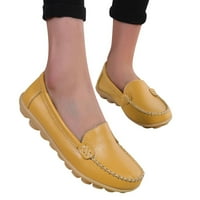 DMQupv Ženska obuća Sandale čipke cipele casual cipele 8w sandale cipele žute 8