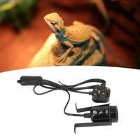 Reptile Socket žarulje, nosač za grijanje za grijanje 300W Učitavanje preklopnog kabla za sijalicu