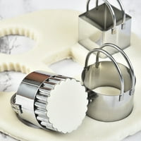 Apehuyuan biskvit set sa ručkom okruglih nehrđajućih čelika za pečenje tijesta za pečenje za višekratnu