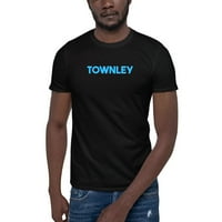 Plava Townley s kratkim rukavom pamučna majica u nedefiniranim poklonima