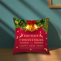 Gwong jastuk za zaštitu kože Čudesni svjetoniti sretan božićni ispisani jastuk za dnevnu sobu