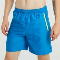 Pantalone za veličinu MENS PLUS Plivanje hlača Boxer Hratke Summer Tanke Ležerne prilike na plaži Sky