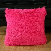 Jastuk za plišani jastuk pokrov na kauč lumbalni jastuk poklopac kućnog ukrasa Čvrsta šarena