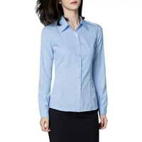 Ženska majica modne bluze top dugi rukav slim ubrzani višestruki veliki multi prigodnici Žene Ljeto