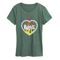 Bratz - Falme Logo - Lančani link Heart - Grafička majica kratkih rukava