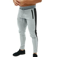 Duks za muškarce Sportske fitness Slim pantalone Ležerne prilike Jogging Street Hlače sa džepovima sa