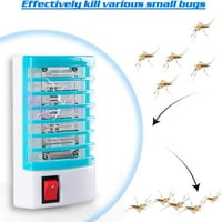 Pack Bug Zapper, utikač u elektroničkom zamku insekata, žarulja protiv komaraca Eliminira većinu letećih