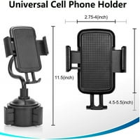 Držač za držač telefona za automobil Univerzalni podesivi base Gooseoseck Cup držač telefona za ZTE