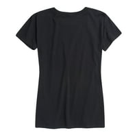 Instant poruka - Debela bedra zdrave vibracije - Grafička majica za žensku majicu kratkih rukava