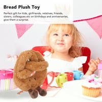 ESPRS Hrana plišana igračka djeca mekani pp pamuk smiješan slatki kruh punjeni jastuk za rođendan poklon